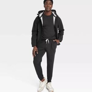 All In Motion Men's Ponte Jogger Pants Black Onyx Size M New With Tags